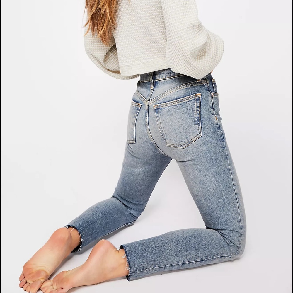 Free people Stella Skinny Jeans indigo blue - Picture 3 of 9